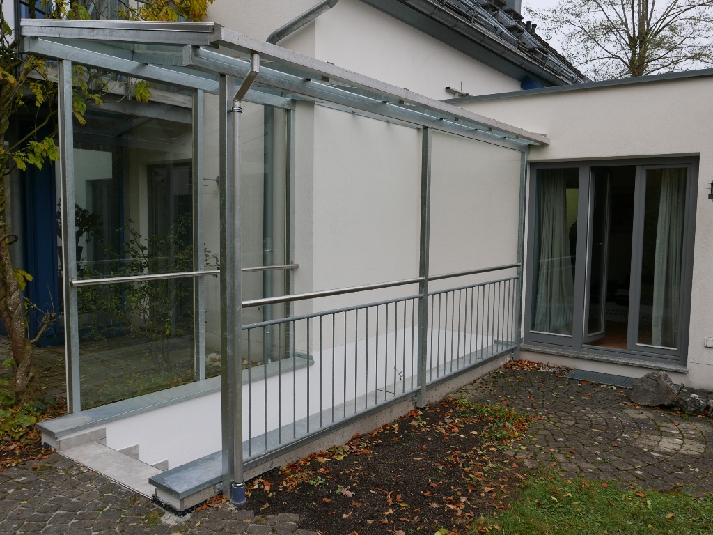 Kellerabgang überdacht | Landsberg am Lech - Singoldbau GmbH - Bauen
